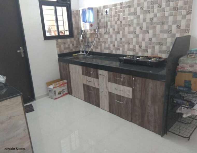 Kitchen, dreams-lynnea 1 Bedroom 391 Sq.Ft. Apartment In Wagholi Pune 9811223