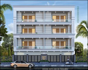 3 BHK Builder Floor – Exterior View View at Fidato Honour Homes, Sector 89 - for Sale
