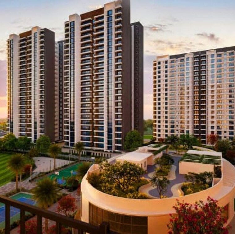 Exterior View, sobha-city-gurgaon 3 Bedroom 1710 Sq.Ft. Apartment In Babupur Village Gurgaon 9811301