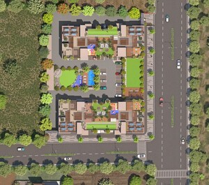 Master Plan in 3 BHK Apartment at Millennium Amara, Mamurdi – for Sale