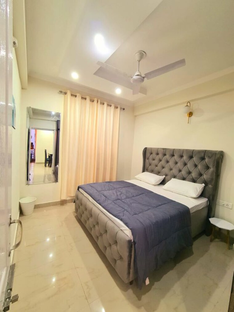 Bedroom, nagla road 3 Bedroom 1350 Sq.Ft. Apartment In Nagla Road Zirakpur 9811351