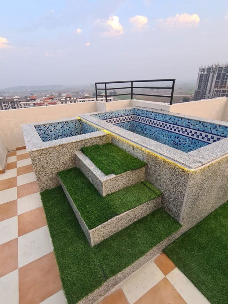 Exterior View, nagla road 3 Bedroom 1350 Sq.Ft. Apartment In Nagla Road Zirakpur 9811351