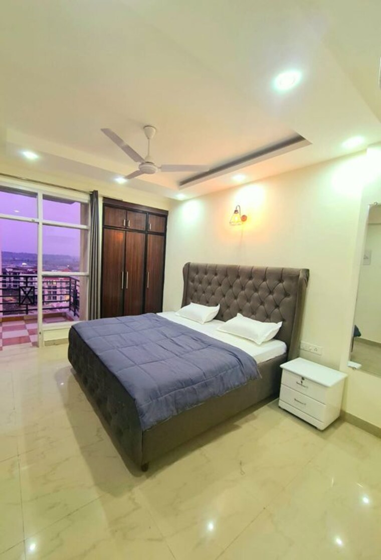 Bedroom, nagla road 3 Bedroom 1350 Sq.Ft. Apartment In Nagla Road Zirakpur 9811351
