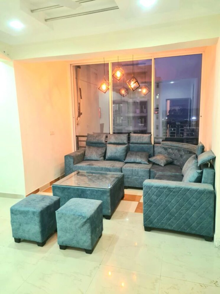 Living Room, nagla road 3 Bedroom 1350 Sq.Ft. Apartment In Nagla Road Zirakpur 9811351