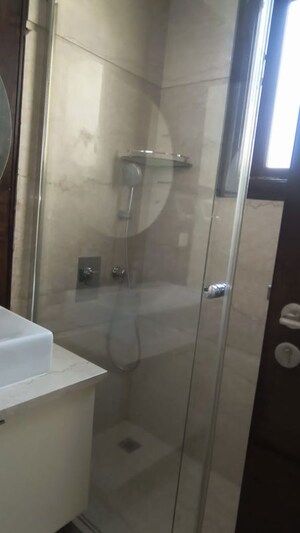 Bathroom in 4 BHK Builder Floor at Safdarjung Development Area – for Rent