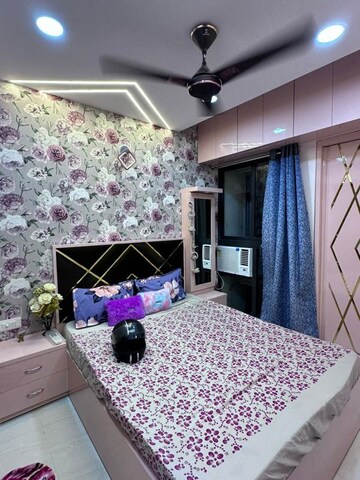 Bedroom in 3 BHK Apartment at SKD Pinnacolo, Mira Road – for Rent