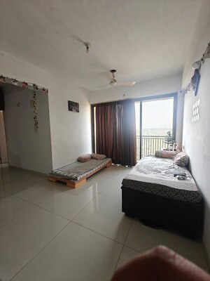 Living Room in 2 BHK Apartment at Goyal Orchid Greenfield, Bopal – for Sale