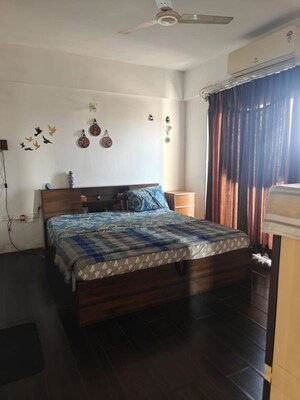 Bedroom in 2 BHK Apartment at Goyal Orchid Greenfield, Bopal – for Sale