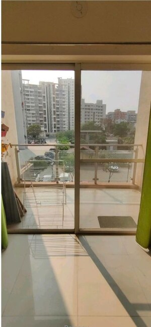 Balcony in 2.5 BHK Apartment at Sheth Tiara, Wakad – for Rent