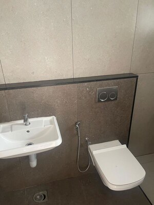 Bathroom in 3 BHK Apartment at Patturaickal – for Sale