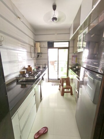 Kitchen in 2 BHK Apartment at Centralites CHS, Ulwe – for Sale
