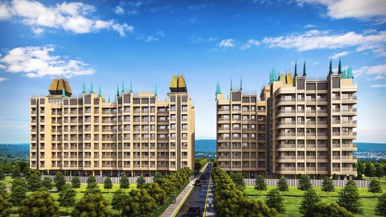 Exterior View, sharda-serene 2 Bedroom 663 Sq.Ft. Apartment In Mharal Thane 9811628
