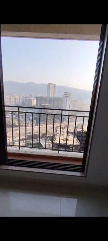 Balcony in 1 BHK Apartment at Tiara Hills, Mira Road – for Rent