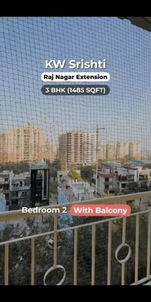 3 BHK Apartment – Exterior View View at KW Srishti, Raj Nagar Extension - for Sale