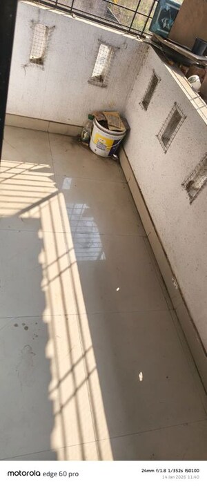 Balcony in 1 BHK Apartment at Shree Ganesh Heights, Dhanori – for Sale