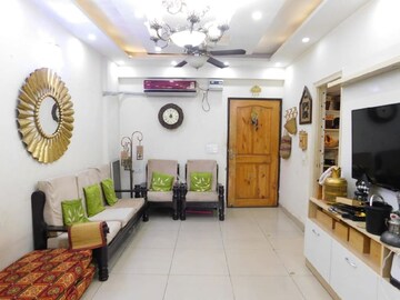 Living Room in 2 BHK Apartment at SCC Heights, Raj Nagar Extension – for Rent