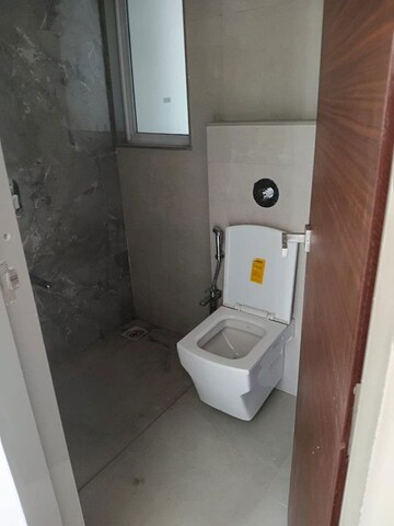Bathroom in 1 BHK Apartment at Dotom Isle, Malad West – for Rent