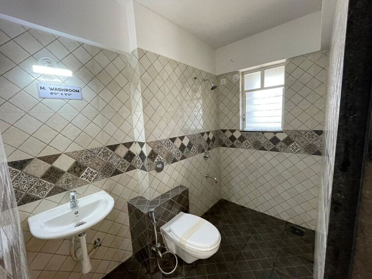 Bathroom, arv-newtown 3 Bedroom 991 Sq.Ft. Apartment In Pisoli Pune 9811698