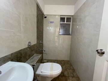 Bathroom in 3 BHK Apartment at ARV Newtown, Pisoli – for Rent