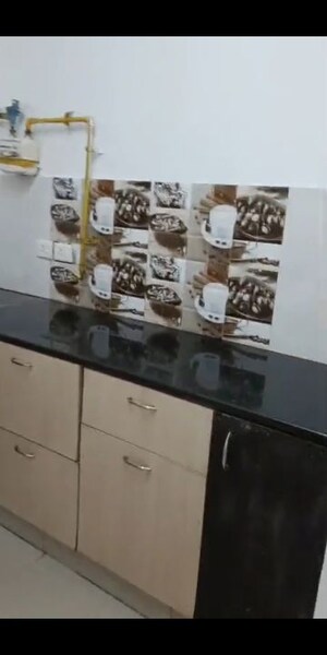 Kitchen in 3 BHK Apartment at Meenal Balmukund Residency, Raj Nagar Extension – for Sale