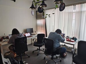 Team Area in  Office Space at Pranik Chambers, Andheri East – for Rent