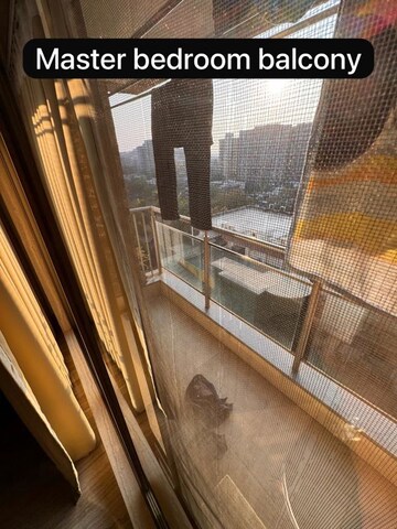 Balcony in 3 BHK Apartment at Mayfair Meridian Andheri, Andheri West – for Sale