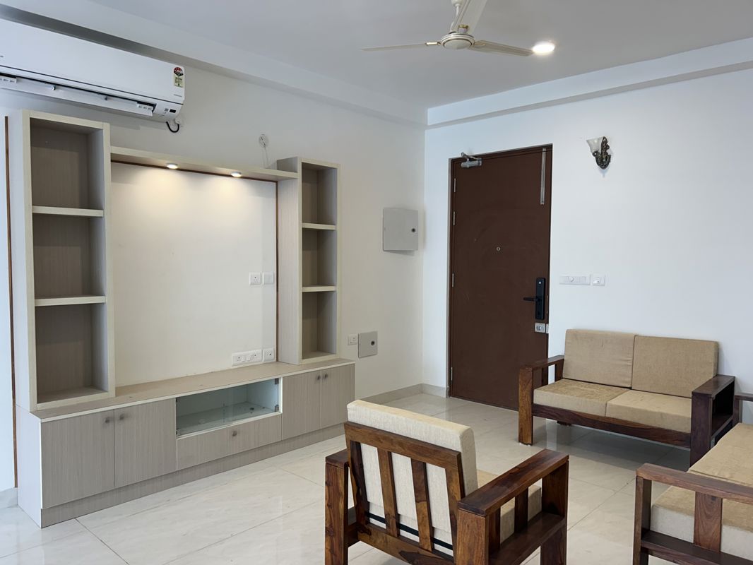 Kitchen in 3 BHK Apartment at Prestige Beverly Hills, Kokapet – for Rent