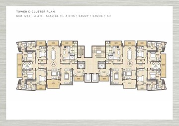 Master Plan in 4 BHK Apartment at Kashish Manor One, Sector 111 – for Sale