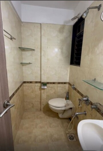 Bathroom in 2.5 BHK Apartment at Trikuta Tower, Powai – for Sale