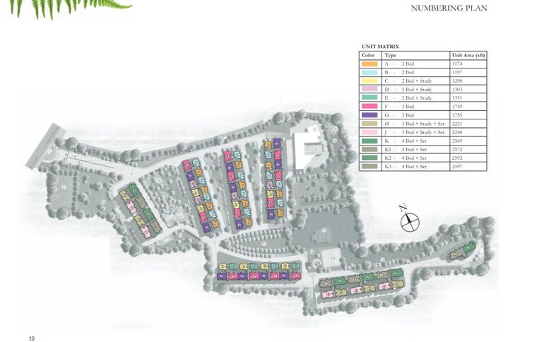 Master Plan, prestige-ferns-residency 2 Bedroom 1197 Sq.Ft. Apartment In Harlur Bangalore 9811843