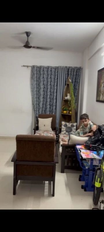 Living Room in 2 BHK Apartment at Signature The Millennia 2, Sector 37d – for Rent