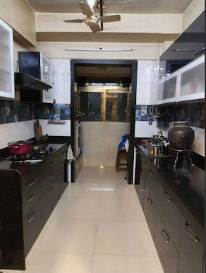 Kitchen in 3 BHK Apartment at Lodha Imperia, Bhandup – for Rent
