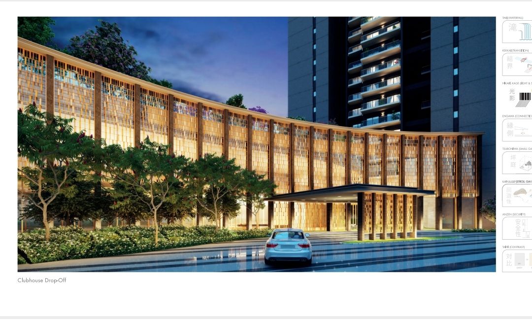 3 BHK + Study Room 1967 Sq.Ft. Apartment in Krisumi Waterfall Residences