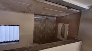 Bathroom in 1 BHK Apartment at KVK Coral, Ulwe Sector 20 – for Rent