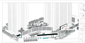 3 BHK Apartment – Exterior View View at Krisumi Waterfall Residences, Sector 36a - for Sale