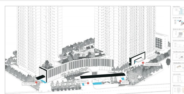 Exterior View, krisumi-waterfall-residences 3 Bedroom 2503 Sq.Ft. Apartment In Sector 36a Gurgaon 9811930