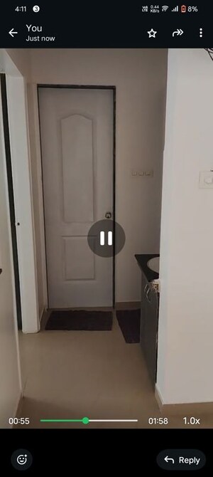 Bathroom in 1 BHK Apartment at Wakad – for Rent