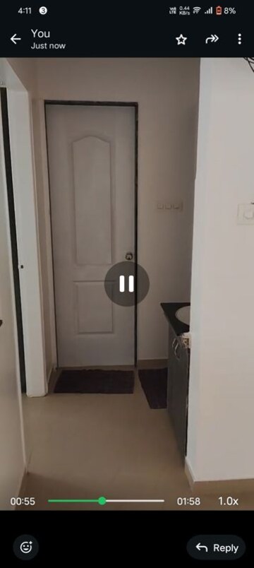 Bathroom in 1 BHK Apartment at Wakad – for Rent