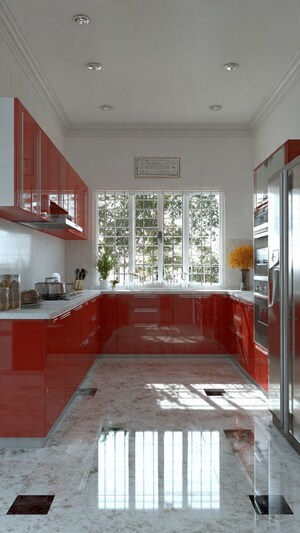 Kitchen in 3 BHK Apartment at ATS Marigold, Sector 89a – for Rent