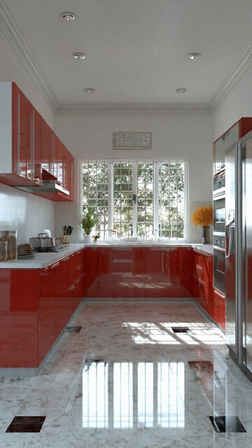 Kitchen in 3 BHK Apartment at ATS Marigold, Sector 89a – for Rent