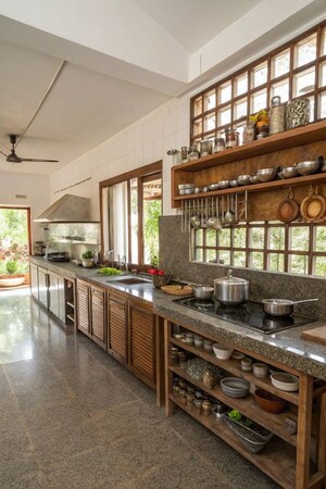 Kitchen in 2 BHK Villa at Kanakapura – for Sale