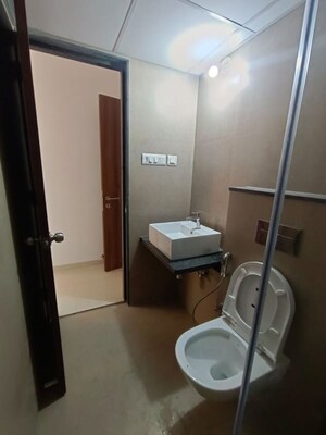 Bathroom in 2 BHK Apartment at Runwal The Central Park, Chinchwad – for Rent