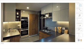 Kitchen in 2 BHK Apartment at Krisumi Waterfall Residences, Sector 36a – for Sale