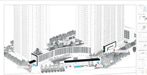 3 BHK Apartment – Exterior View View at Krisumi Waterfall Residences, Sector 36a - for Sale