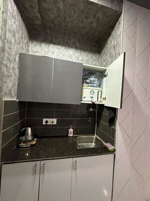 Kitchen in Studio Apartment at Motia Citi Royal Business Park, Ambala Highway – for Rent
