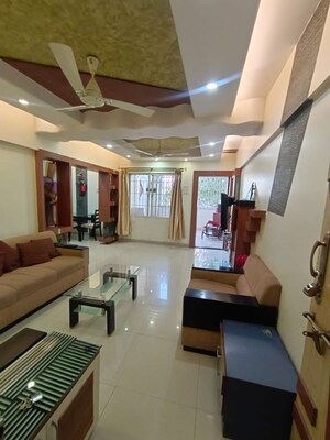 Living Room in 3 BHK Apartment at Shubhashree Apartmaent Akurdi, Akurdi – for Rent
