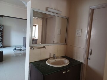 Bathroom in 2 BHK Apartment at Karan Palms, Warje – for Rent