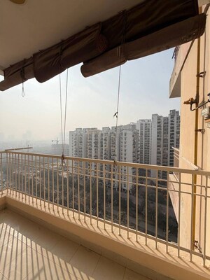 Balcony in 2 BHK Apartment at Ajnara Homes, Sector 16b Greater Noida – for Rent