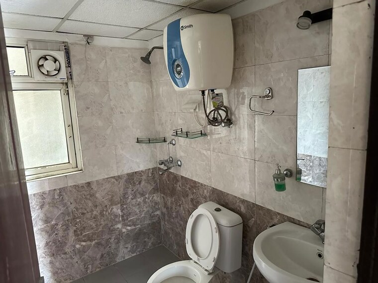 Bathroom, aims-golf-city 2.5 Bedroom 1150 Sq.Ft. Apartment In Sector 75 Noida 9217444
