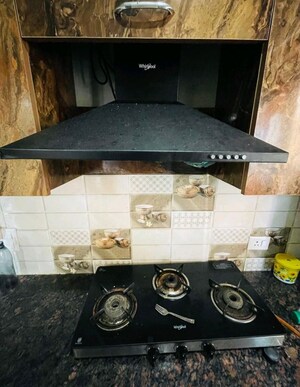 Kitchen in 3 BHK Apartment at Gaurs 16th Parkview Independent Floors, Gaur Yamuna City – for Rent